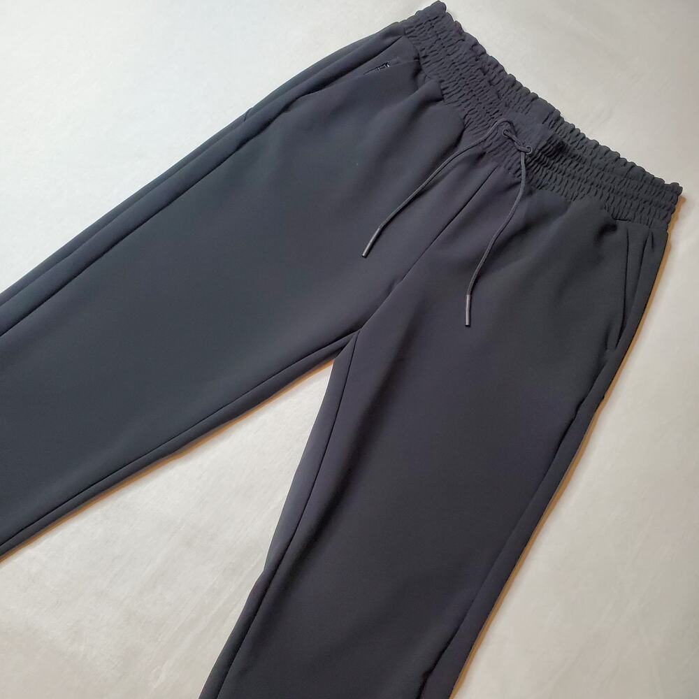 Athleta Women's Size 8 Metropolis Straight Leg Pant Black 532832